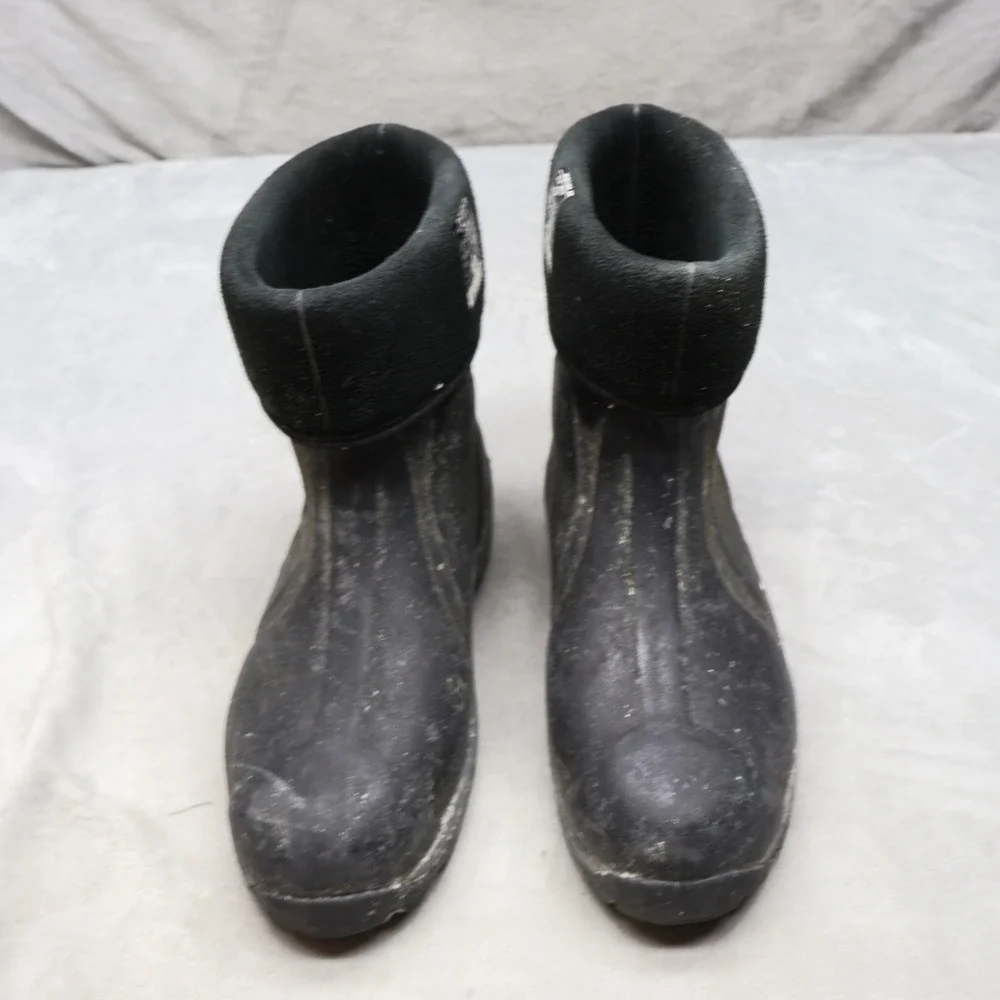 Muck Snow Boots Mens 12M Black Arctic Sport Mid Fleece Lined Outdoor Work READ